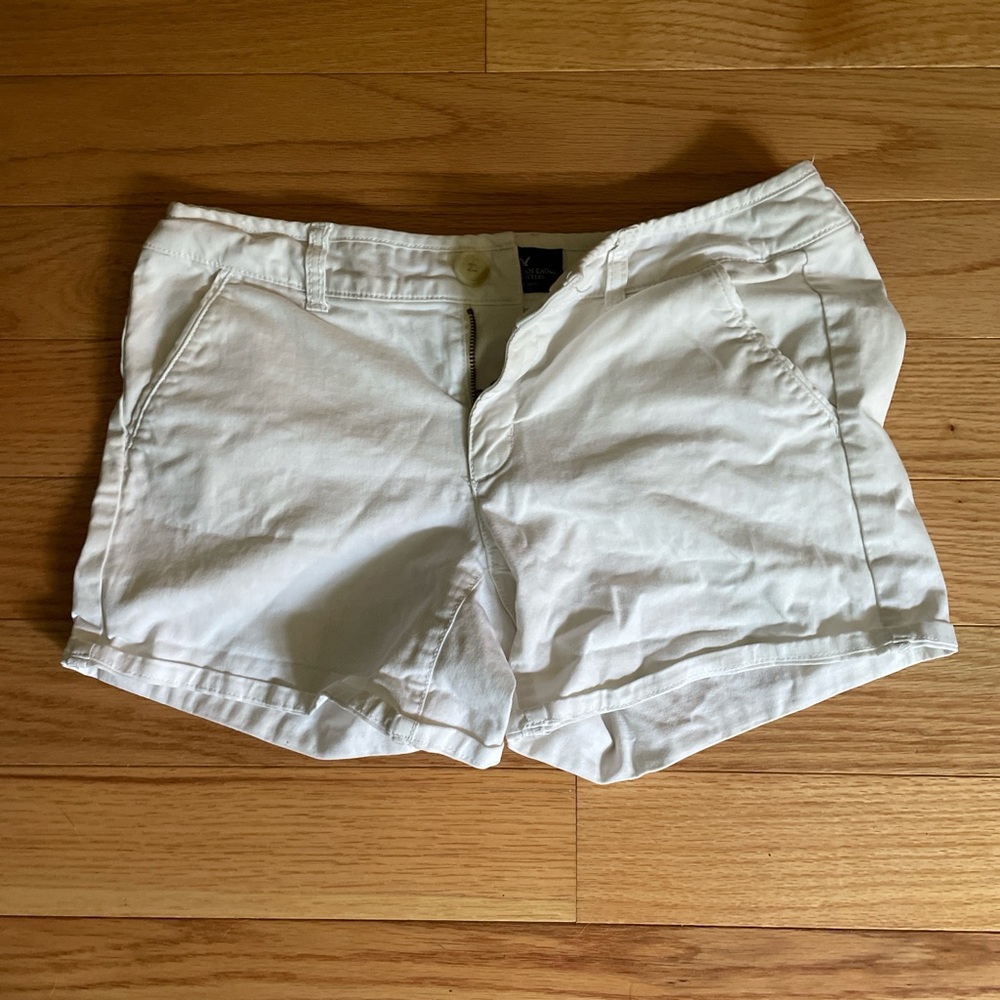 American Eagle Outfitters Women's White Shorts